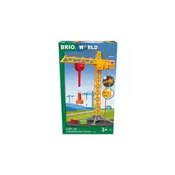 Netto Marken-Discount BRIO Spiel BRIO World - Großer Baukran mit Licht Angebot