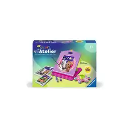 Netto Marken-Discount Ravensburger Spiel CreArt, Malen nach Zahlen Kinder - Atelier Pferde Angebot
