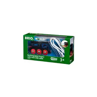 Netto Marken-Discount BRIO Spiel BRIO World - Schwarze Akku-Lok mit Mini-USB Angebot