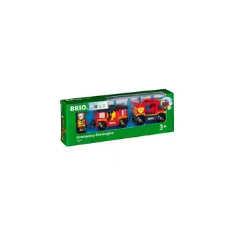 Netto Marken-Discount BRIO Spiel BRIO World - Feuerwehr-Leiterfahrzeug mit Licht & Sound Angebot