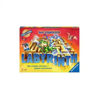 Netto Marken-Discount Ravensburger Spiel Das verrückte Labyrinth - Gesellschaftsspiel & Brettspiel ab 7 Jahre Angebot