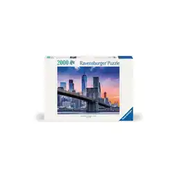 Netto Marken-Discount Ravensburger Spiel Erwachsenenpuzzle 2000 Teile - Von Brooklyn nach Manhatten Angebot