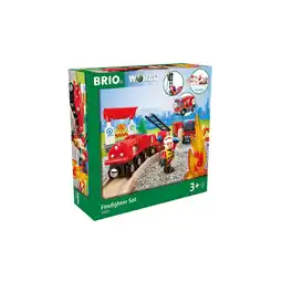 Netto Marken-Discount BRIO Spiel BRIO World - Bahn Feuerwehr Set Angebot