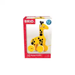 Netto Marken-Discount BRIO Spiel BRIO Infant/ Toddler - Nachzieh-Giraffe Angebot