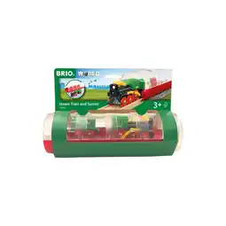 Netto Marken-Discount BRIO Spiel BRIO World - Tunnel Box Dampflokzug Angebot