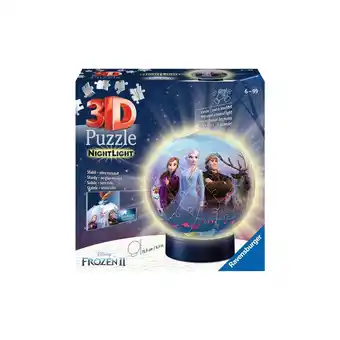 Netto Marken-Discount Ravensburger Spiel 3D Puzzle Nachtlicht Disney Frozen 2 Die Eisprinzessin Angebot