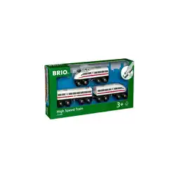 Netto Marken-Discount BRIO Spiel BRIO World - Schnellzug mit Sound, Holz, 3 Teile Angebot