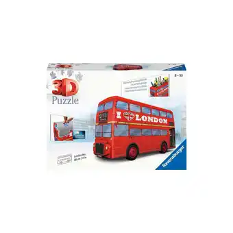 Netto Marken-Discount Ravensburger Spiel 3D Puzzle London Bus Angebot