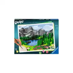 Netto Marken-Discount Ravensburger Spiel CreArt Adults Premium - Bergblick Angebot