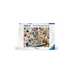 Netto Marken-Discount Ravensburger Spiel Erwachsenenpuzzle 2000 Teile - Disney Classics - Meine liebsten Briefmarken Angebot