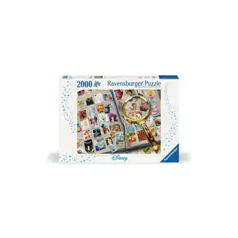Netto Marken-Discount Ravensburger Spiel Erwachsenenpuzzle 2000 Teile - Disney Classics - Meine liebsten Briefmarken Angebot