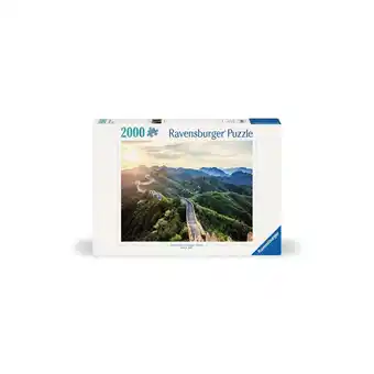 Netto Marken-Discount Ravensburger Spiel Erwachsenenpuzzle 2000 Teile - Chinesische Mauer im Sonnenlicht Angebot