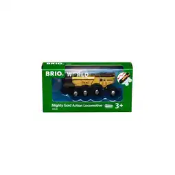 Netto Marken-Discount BRIO Spiel BRIO World - Goldene Batterielok mit Licht und Sound Angebot