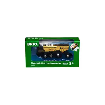 Netto Marken-Discount BRIO Spiel BRIO World - Goldene Batterielok mit Licht und Sound Angebot