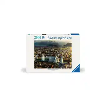 Netto Marken-Discount Ravensburger Spiel Erwachsenenpuzzle 2000 Teile - Pisa in Italien Angebot
