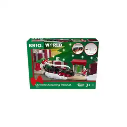 Netto Marken-Discount BRIO Spiel BRIO World - Batterie-Dampflok Weihnachts-Set Angebot