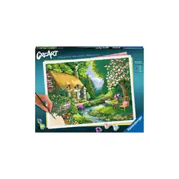 Netto Marken-Discount Ravensburger Spiel CreArt Adults Premium - Landhaus am Fluss Angebot