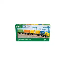 Netto Marken-Discount BRIO Spiel BRIO World - Güterzug mit drei Waggons Angebot