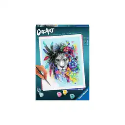 Netto Marken-Discount Ravensburger Spiel CreArt Adults Trend - Boho Löwe Angebot