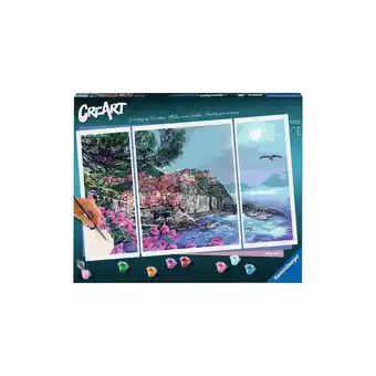 Netto Marken-Discount Ravensburger Spiel CreArt Premium Triptychon - Cinque Terre Angebot
