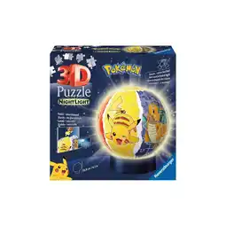 Netto Marken-Discount Ravensburger Spiel 3D Puzzle Nachtlicht Pokémon Angebot