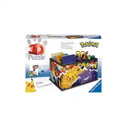 Netto Marken-Discount Ravensburger Spiel 3D Puzzle Aufbewahrungsbox Pokémon Angebot