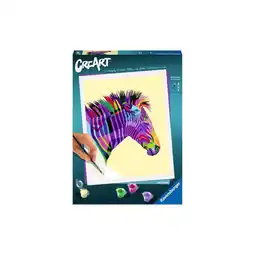 Netto Marken-Discount Ravensburger Spiel CreArt Adults Trend - Funky Zebra Angebot