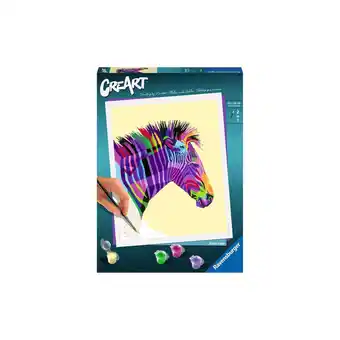 Netto Marken-Discount Ravensburger Spiel CreArt Adults Trend - Funky Zebra Angebot