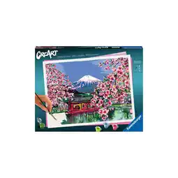 Netto Marken-Discount Ravensburger Spiel CreArt Adults Premium - Japanische Kirschblüten Angebot