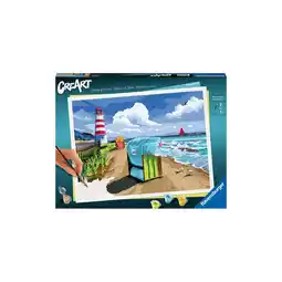 Netto Marken-Discount Ravensburger Spiel CreArt Adults Premium - Urlaub an der Ostsee Angebot