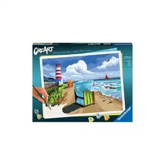 Netto Marken-Discount Ravensburger Spiel CreArt Adults Premium - Urlaub an der Ostsee Angebot