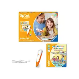 Netto Marken-Discount Ravensburger Spiel tiptoi Starter-Set: Stift und Wörter-Bilderbuch Kindergarten - ab 3 Jahre Angebot