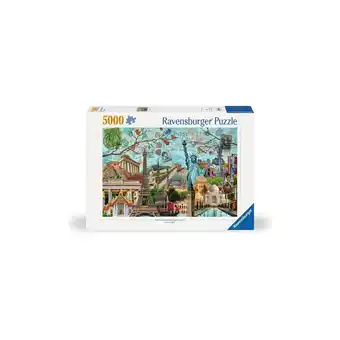 Netto Marken-Discount Ravensburger Spiel Erwachsenenpuzzle 5000 Teile - Großstadt-Collage Angebot