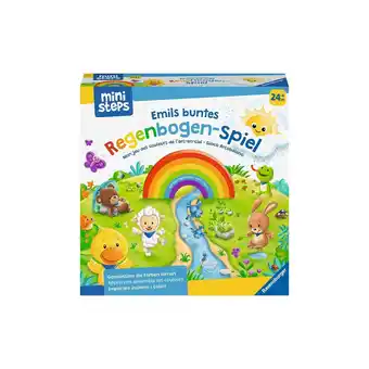 Netto Marken-Discount Ravensburger Spiel ministeps Emils buntes Regenbogen-Spiel - ab 24 Monate Angebot