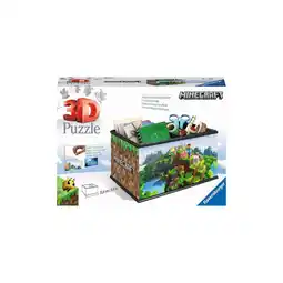 Netto Marken-Discount Ravensburger Spiel 3D Puzzle Aufbewahrungsbox Minecraft Angebot