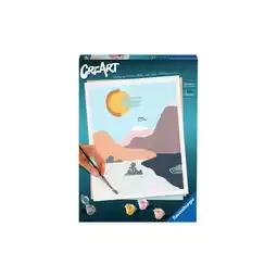 Netto Marken-Discount Ravensburger Spiel CreArt Adults Trend - Am Fluss Angebot