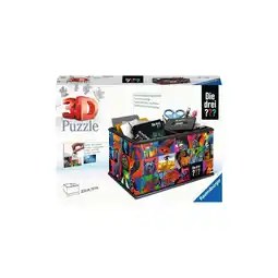 Netto Marken-Discount Ravensburger Spiel 3D Puzzle Aufbewahrungsbox Die drei ??? Angebot