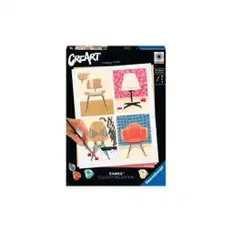 Netto Marken-Discount Ravensburger Spiel CreArt Adults Trend EAMES - Take a Seat Angebot