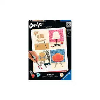 Netto Marken-Discount Ravensburger Spiel CreArt Adults Trend EAMES - Take a Seat Angebot