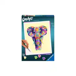 Netto Marken-Discount Ravensburger Spiel CreArt Adults Trend - Funky Elefant Angebot