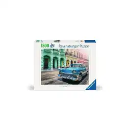 Netto Marken-Discount Ravensburger Spiel Erwachsenenpuzzle 1500 Teile - Cuba Cars Angebot