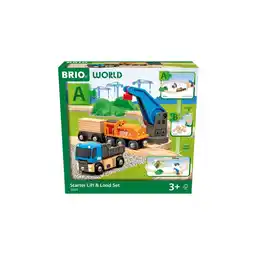 Netto Marken-Discount BRIO Spiel BRIO World - Starterset Güterzug mit Kran A Angebot