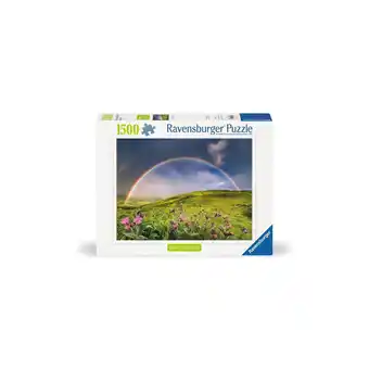 Netto Marken-Discount Ravensburger Spiel Erwachsenenpuzzle 1500 Teile - Spektakulärer Regenbogen Angebot