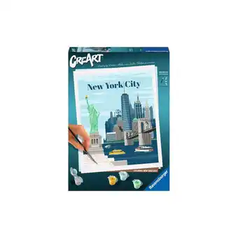 Netto Marken-Discount Ravensburger Spiel CreArt Citys - Farbenfrohes New York City Angebot