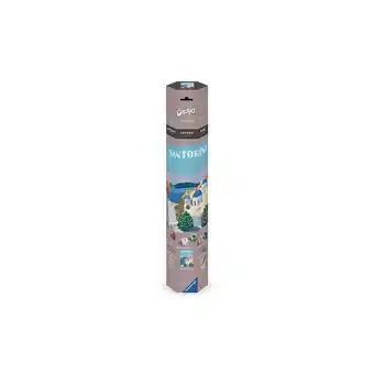 Netto Marken-Discount Ravensburger Spiel CreArt, Malen nach Zahlen Canvas Leinwand - Farbenfrohes Santorini Angebot