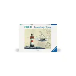 Netto Marken-Discount Ravensburger Spiel Erwachsenenpuzzle 2000 Teile - Romantischer Leuchtturm Angebot