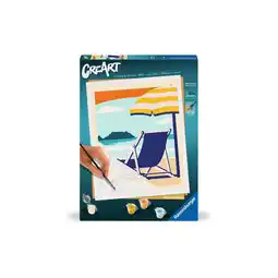 Netto Marken-Discount Ravensburger Spiel CreArt, Malen nach Zahlen Adults Trend - Relaxen am Strand Angebot
