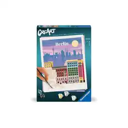 Netto Marken-Discount Ravensburger Spiel CreArt, Malen nach Zahlen Citys - Farbenfrohes Berlin Angebot
