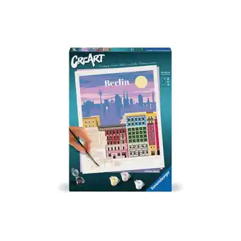 Netto Marken-Discount Ravensburger Spiel CreArt, Malen nach Zahlen Citys - Farbenfrohes Berlin Angebot