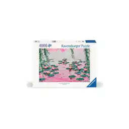 Netto Marken-Discount Ravensburger Spiel Erwachsenenpuzzle 4000 Teile - Rosafarbene Seerosen von Mauro Bergonzoli Angebot
